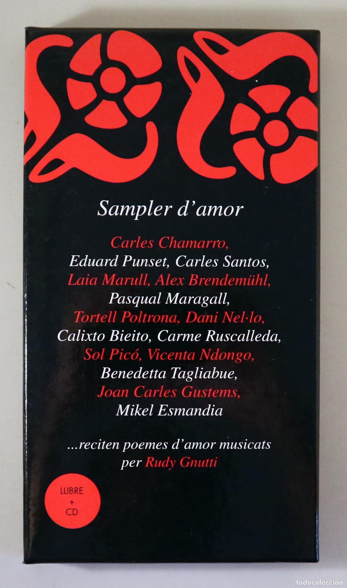 Livres d'occasion: (Brossa - Miquel, Dolors - Santos, Carles etc) - SAMPLER D'AMOR - Barcelona 1997 - Llibre + CD
