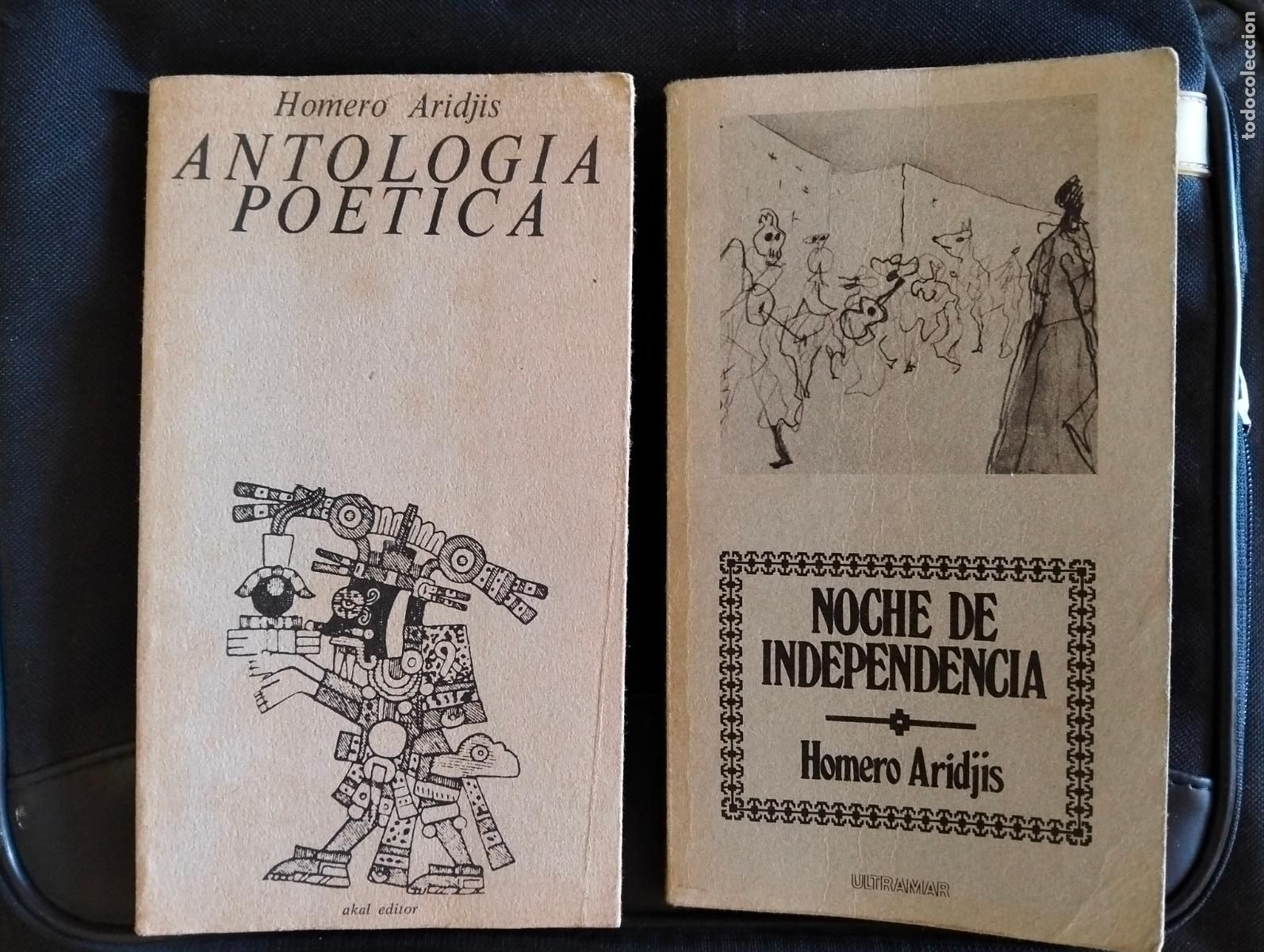 Libros de segunda mano: Lote Poesia de Homero Aridjis, Noche de Independencia y Antologia, A&ntilde;os 70. VISITA MI CATALOGO L55