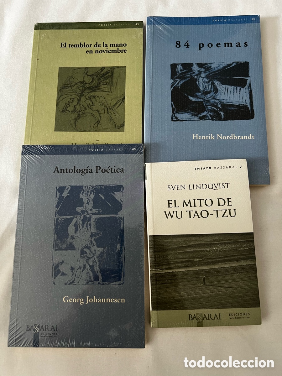 Libros de segunda mano: Lote 4 Libros Editorial Bassarai - Nordbrandt / Johannesen / Lindqvist - &iexcl;PRECINTADOS!