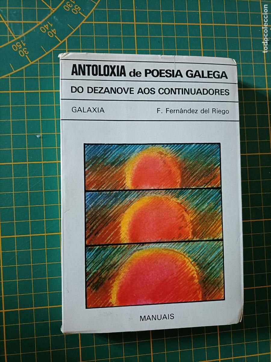 Libros de segunda mano: ANTOLOX&Iacute;A DE POES&Iacute;A GALEGA,DO DEZANOVE AOS CONTINUADORES-GALAXIA-F.FERN&Aacute;NDEZ DEL RIEGO-1976-MANUAIS