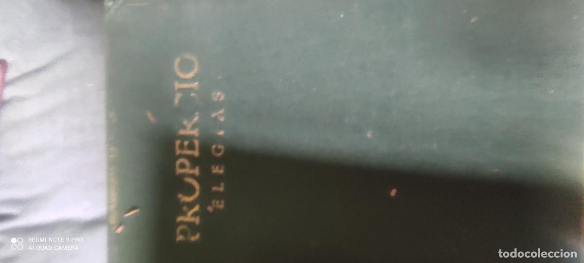 Libros de segunda mano: Propercio. Eleg&iacute;as..