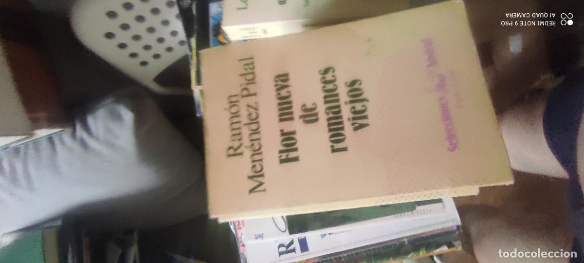 Libros de segunda mano: Flor nueva de romances viejos, Pidal