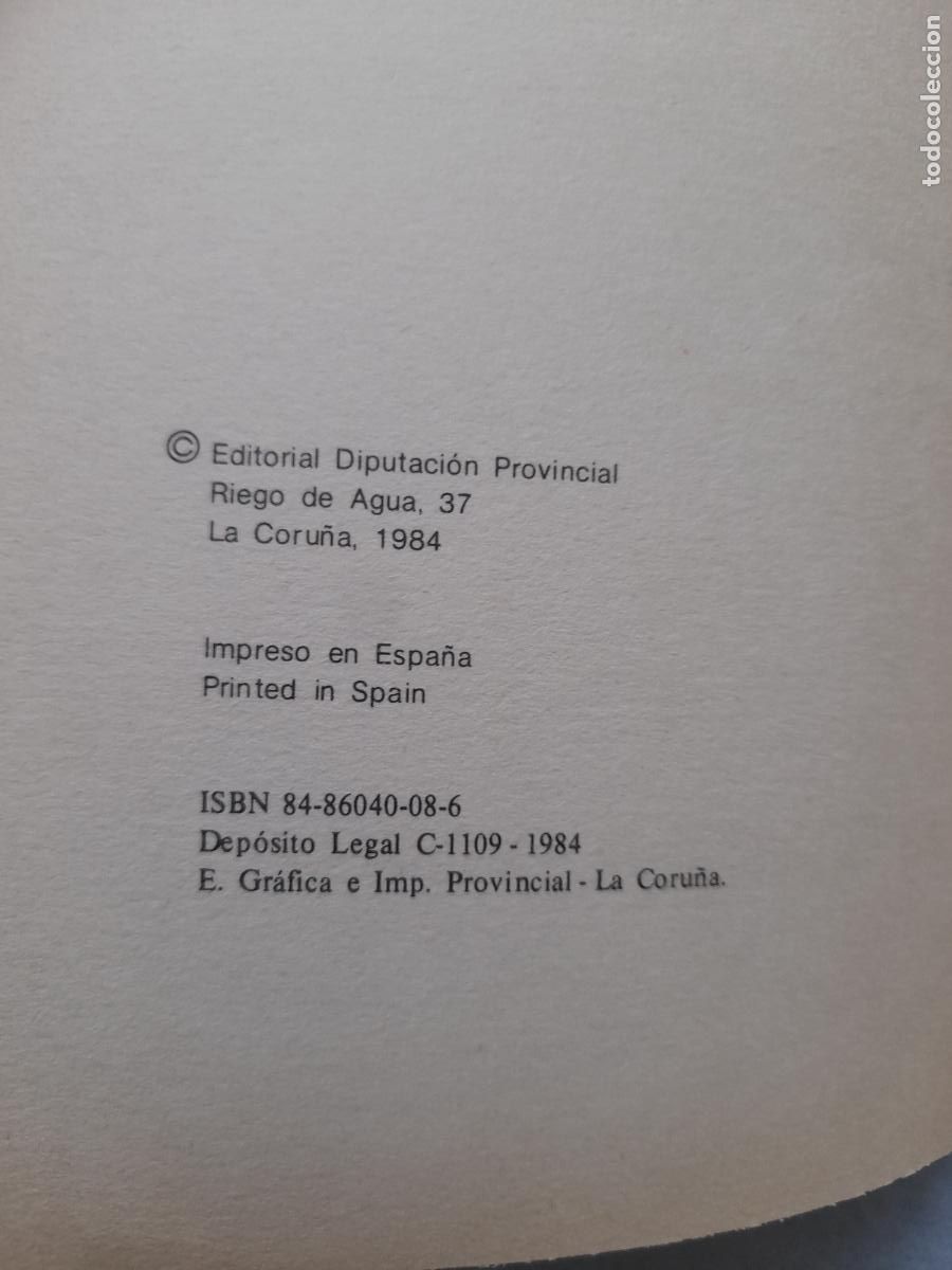 Libros de segunda mano: Honda Torre de Luz. &Aacute;lvaro Cornide Ferr&aacute;n. La Coru&ntilde;a. - Foto 4