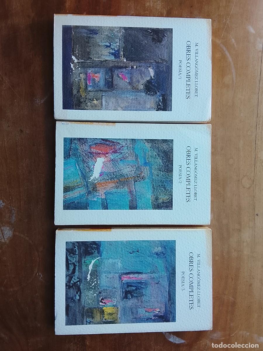 Libros de segunda mano: M Villangomez Llobet, obres completes I, II y III