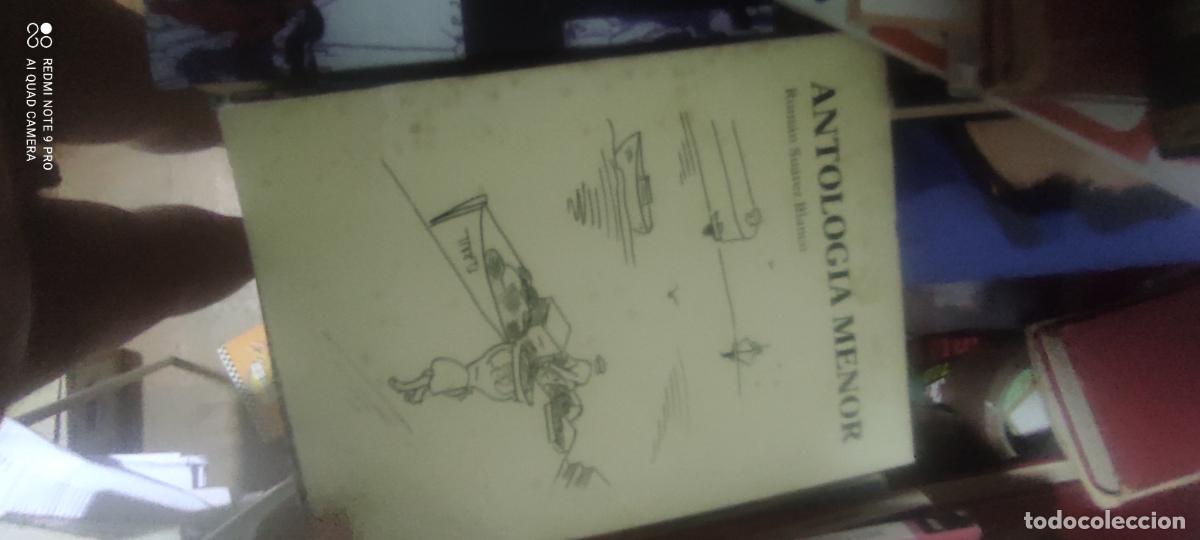 Libros de segunda mano: ANTOLOG&Iacute;A MENOR - SU&Aacute;REZ BLANCO, Rom&aacute;n - 1983