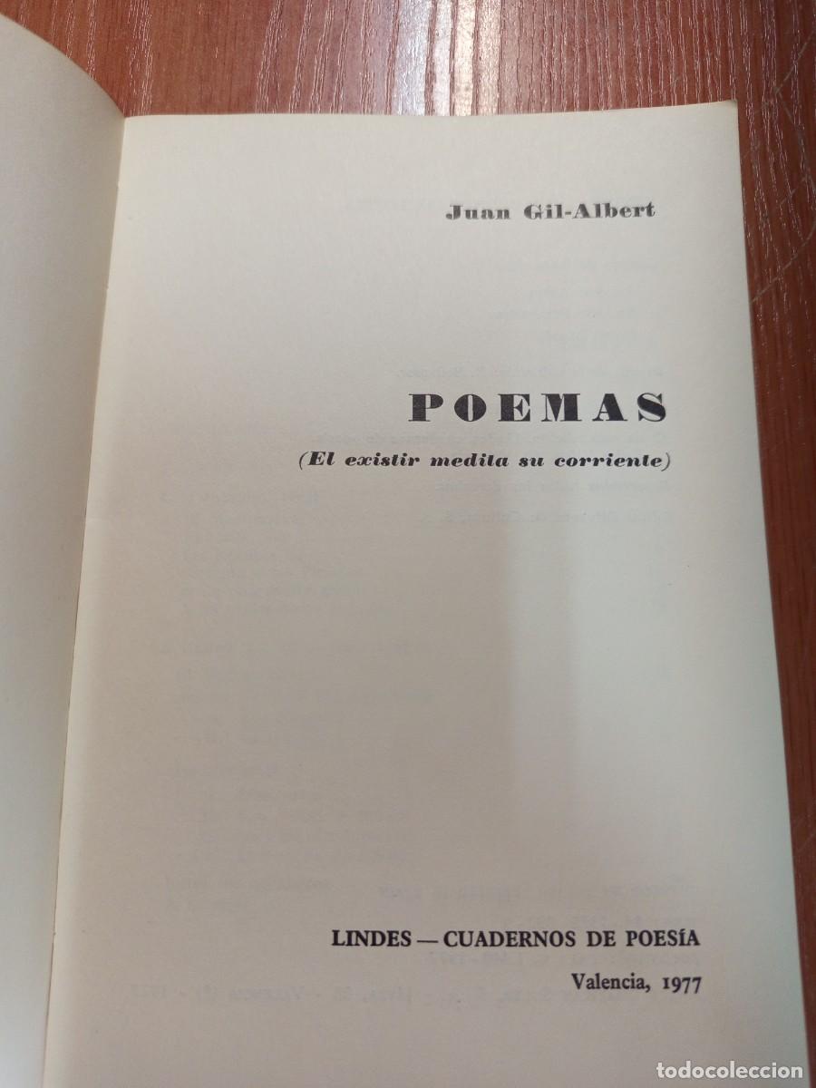 Libros de segunda mano: Poemas. El existir medita su corriente. - Foto 2