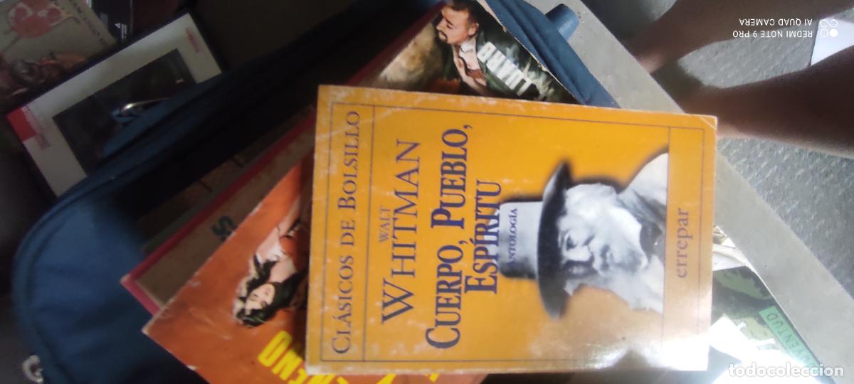 Libros de segunda mano: CL&Aacute;SICOS DE BOLSILLO 6. CUERPO, PUEBLO, ESP&Iacute;RITU (Walt Whitman) Errepar, 1999