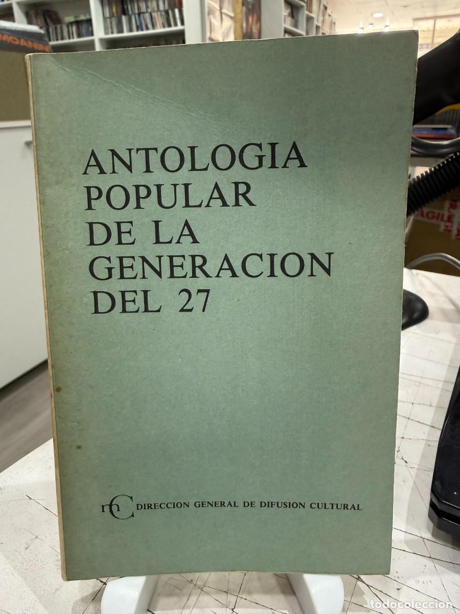 Libros de segunda mano: Antolog&iacute;a Popular de la Generaci&oacute;n del 27