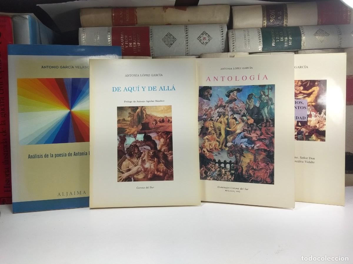 Libros de segunda mano: Gran lote ANTONIA L&Oacute;PEZ GARC&Iacute;A: Lo componen los t&iacute;tulos y paginaciones que detallo. :