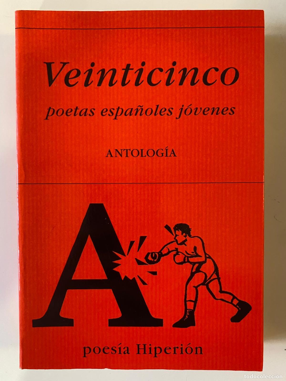 Libros de segunda mano: Veinticinco poetas espa&ntilde;oles j&oacute;venes. Ed. Hiperi&oacute;n