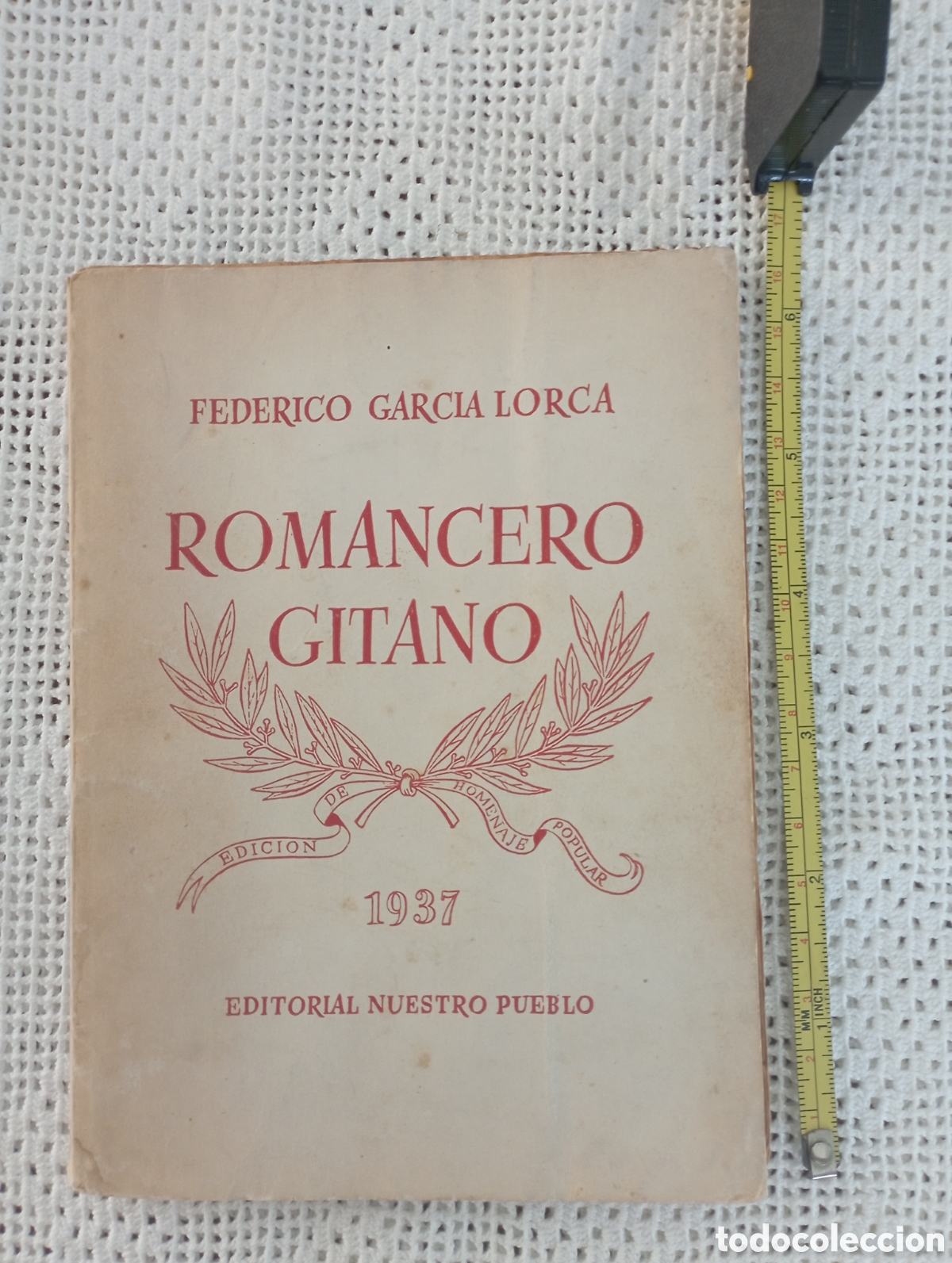 Libros de segunda mano: Romancero Gitano 1937 - Foto 2