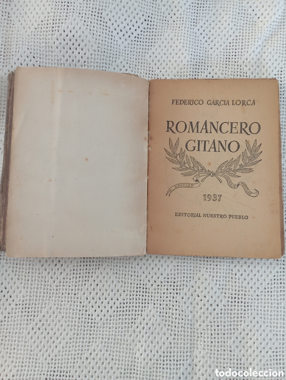Libros de segunda mano: Romancero Gitano 1937 - Foto 3