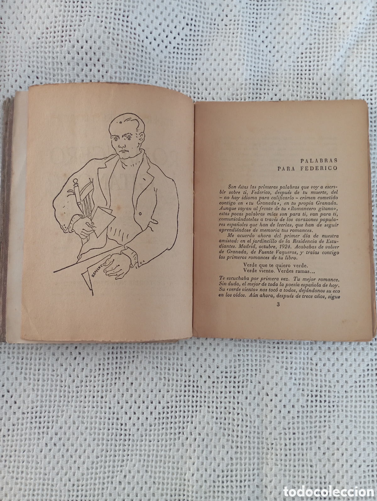 Libros de segunda mano: Romancero Gitano 1937 - Foto 4