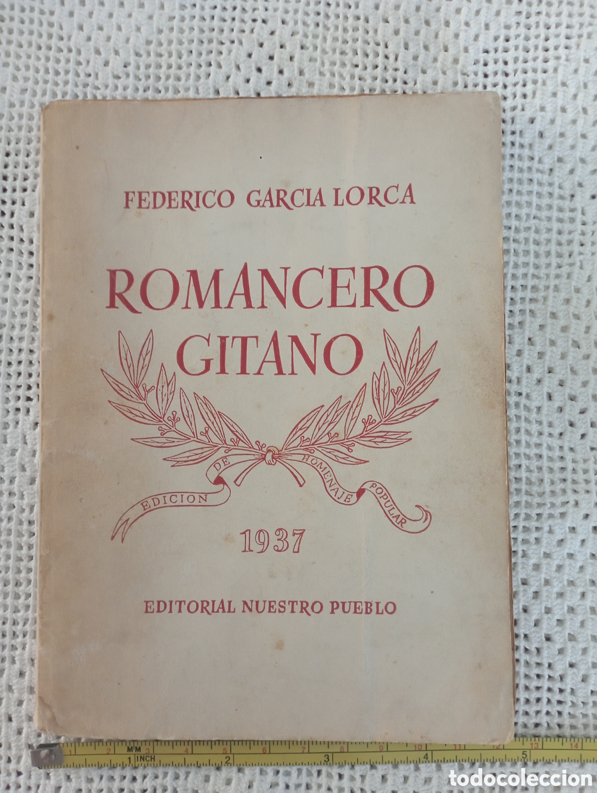 Libros de segunda mano: Romancero Gitano 1937 - Foto 1