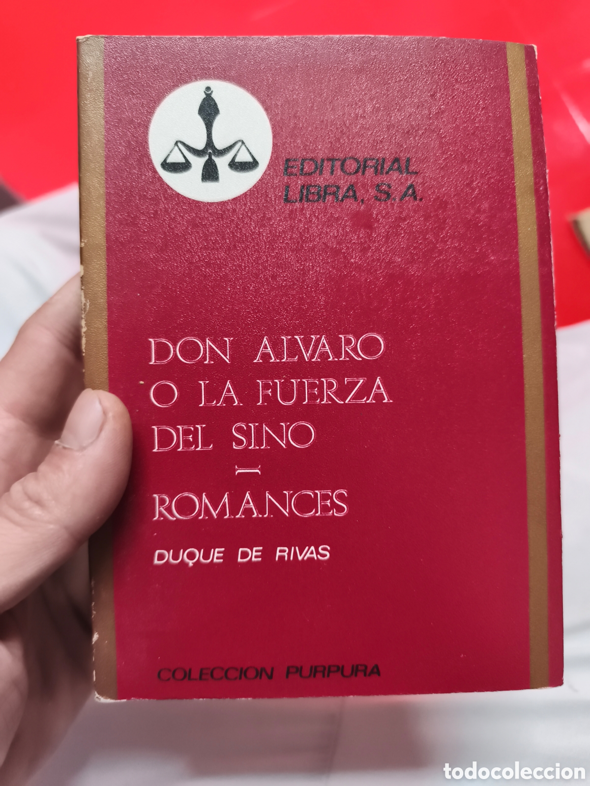 Libros de segunda mano: Don &Aacute;lvaro o la fuerza del Sino/ Romances Duque de Rivas