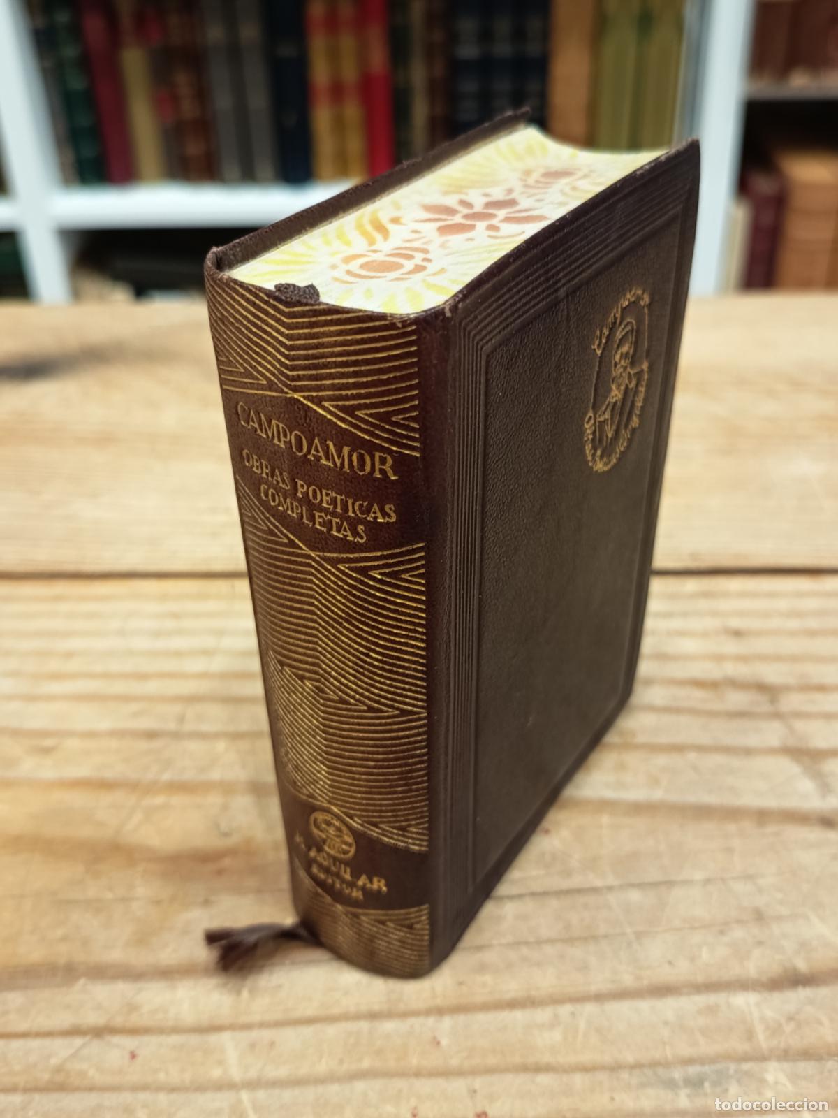 Libros de segunda mano: 1942 - CAMPOAMOR. Obras po&eacute;ticas completas - AGUILAR JOYA