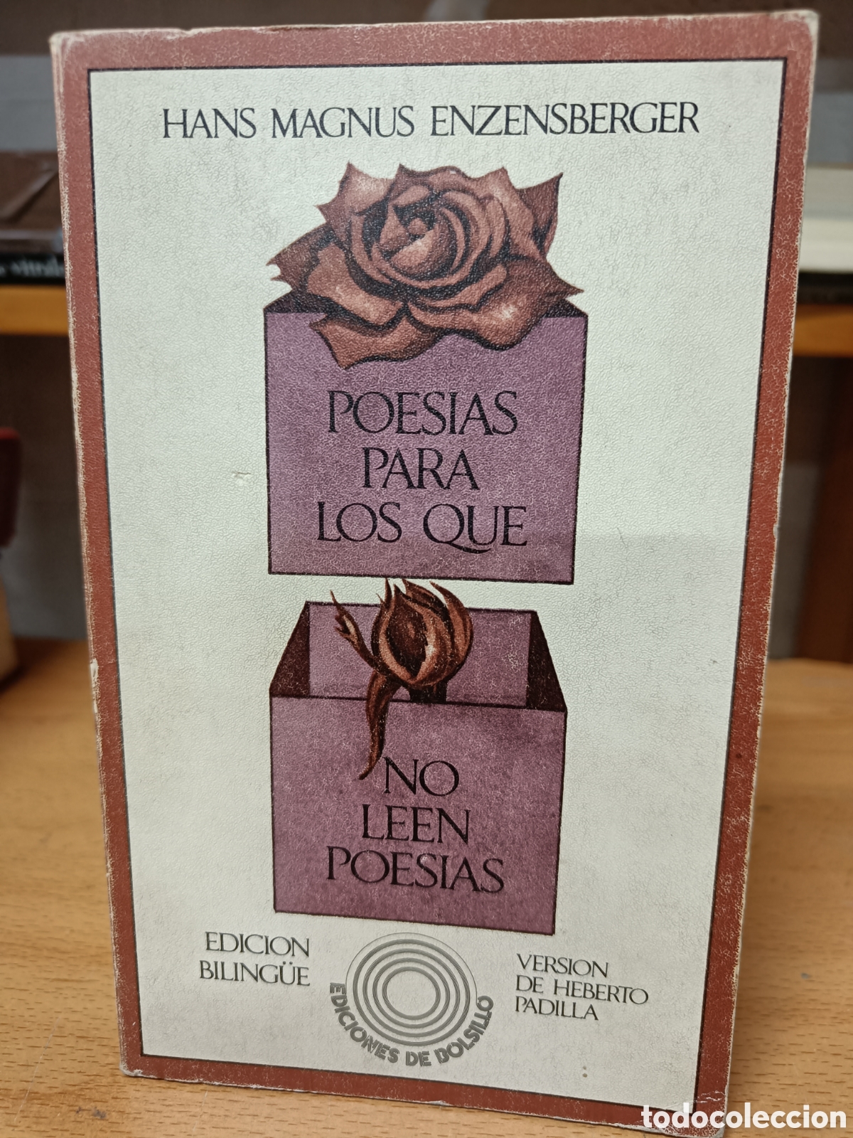 Libros de segunda mano: POES&Iacute;AS PARA LOS QUE NO LEEN POES&Iacute;AS . HANS MAGNUS ENZENSBERGER. BILINGUE.