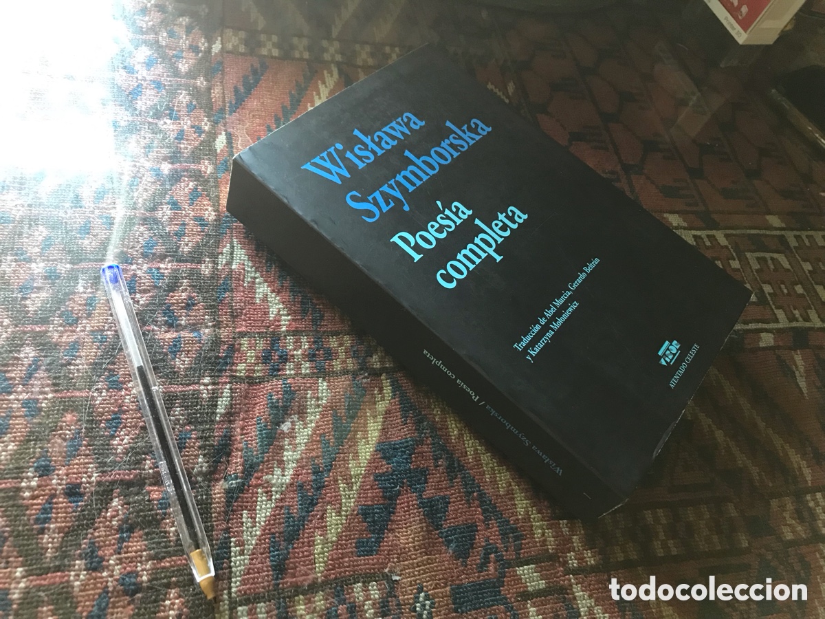 Libros de segunda mano: Poes&iacute;a completa. Wislawa Szymborska. Visor. Atentado celeste n&ordm; 1