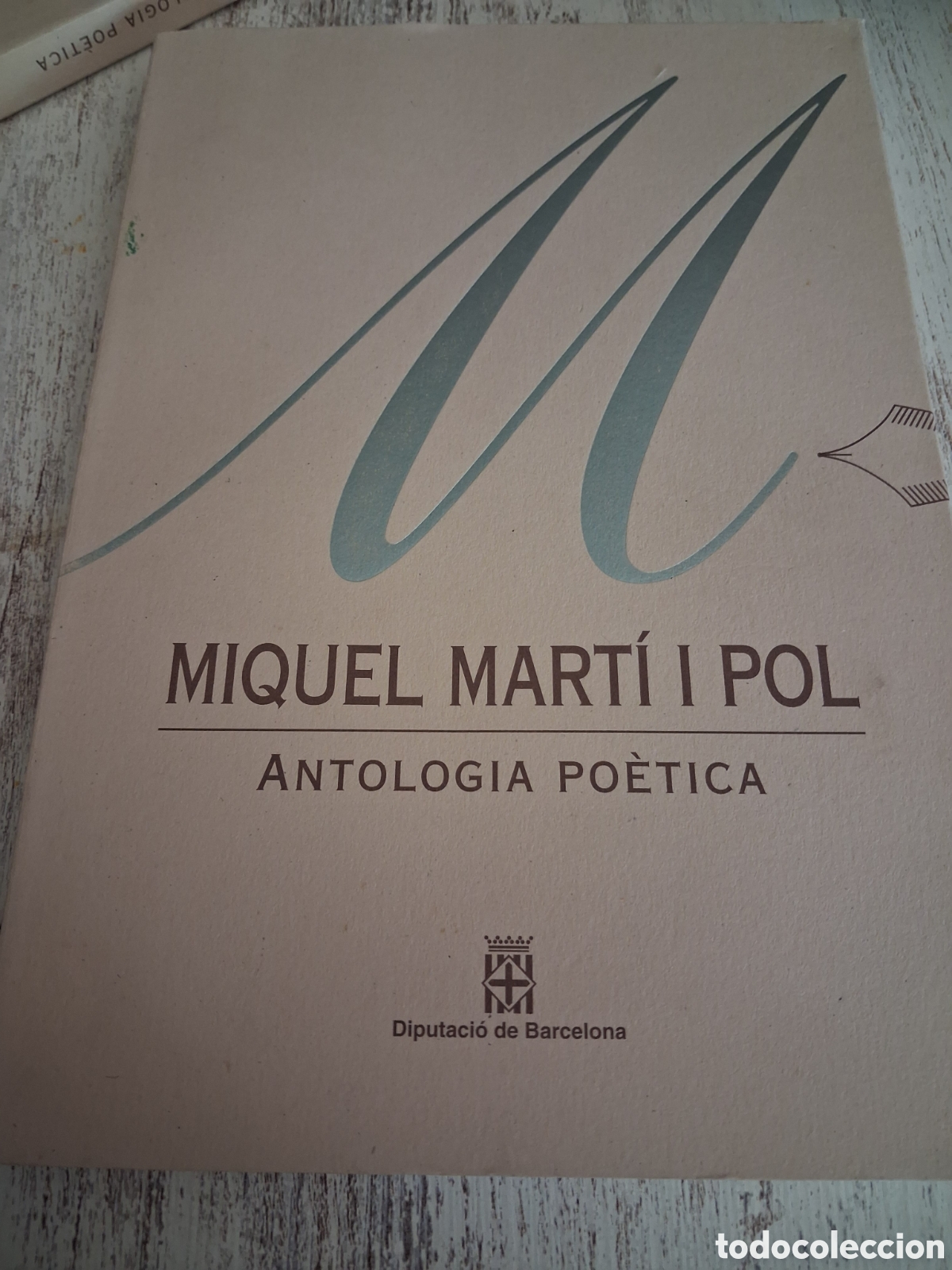Libros de segunda mano: Miquel marti i pol antologia poetica