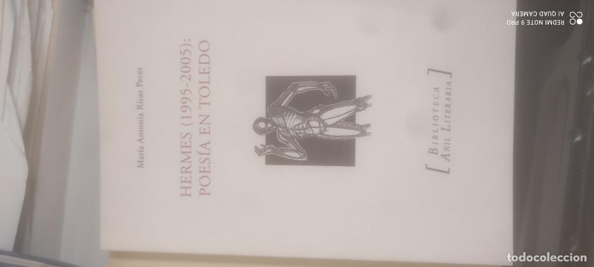 Libros de segunda mano: Ricas Peces. Hermes, Poes&iacute;a en Toledo