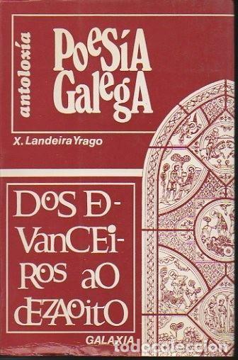 Libros de segunda mano: Antoloxia poesia galega: Dos devanceiros ao dezaoito - X. Landeira Yrago - Editorial Galaxia