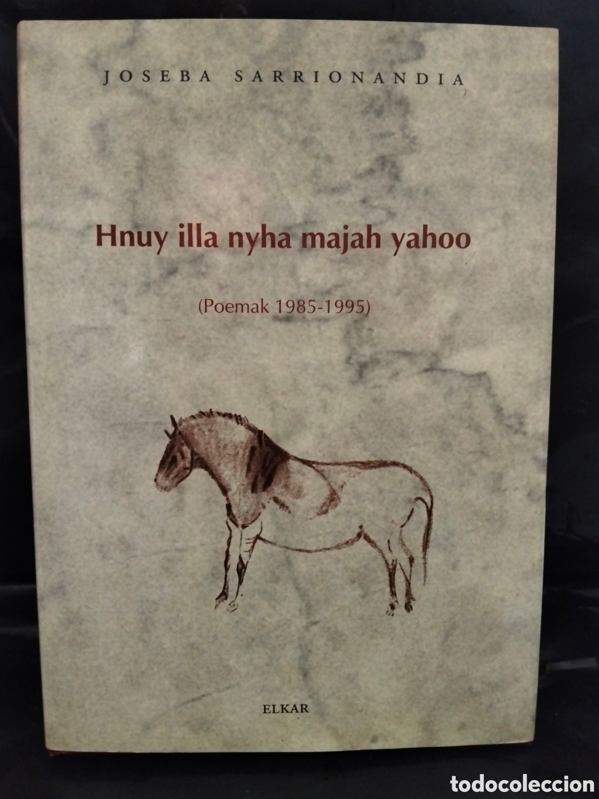 Libros de segunda mano: JOSEBA SARRIONANDIA. HNUY ILLA NYHA MAJAH YAHOO(POEMAK 1985-1995) .ELKAR