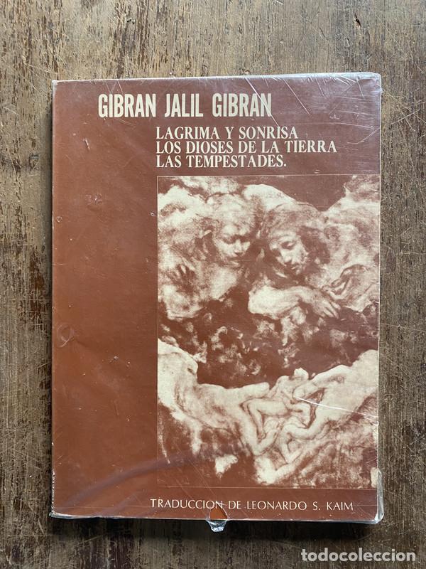 Second hand books: Lagrima y Sonrisa / Los Dioses de la Tierra / Las Tempestades - Gibran, Jalil