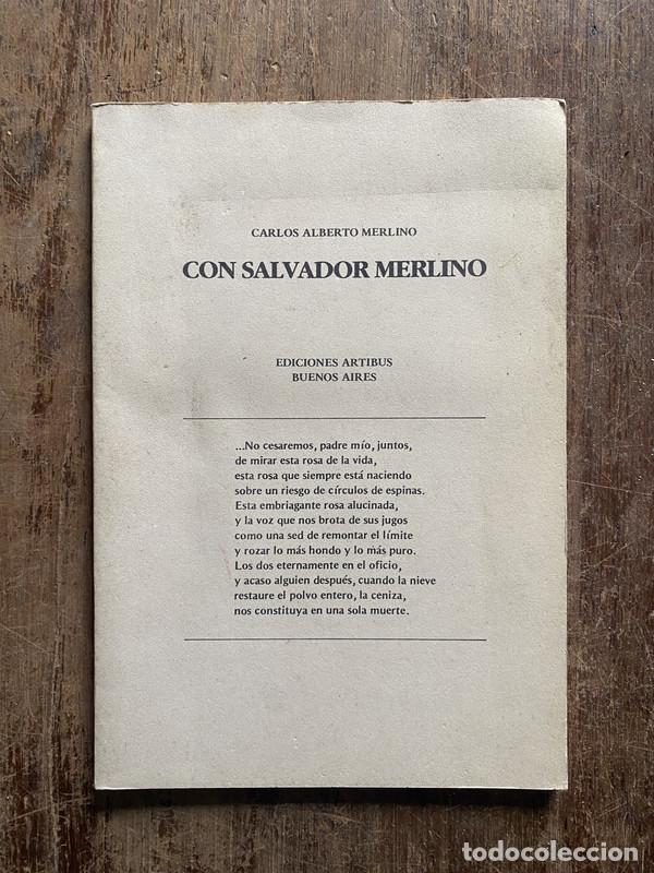 Libros de segunda mano: Con Salvador Merlino - Merlino, Carlos Alberto