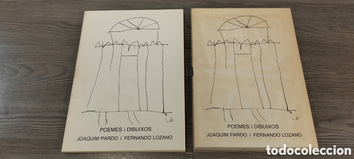 Libros de segunda mano: POEMES I DIBUIXOS JOAQUIM PARDO I FERNANDO LOZANO