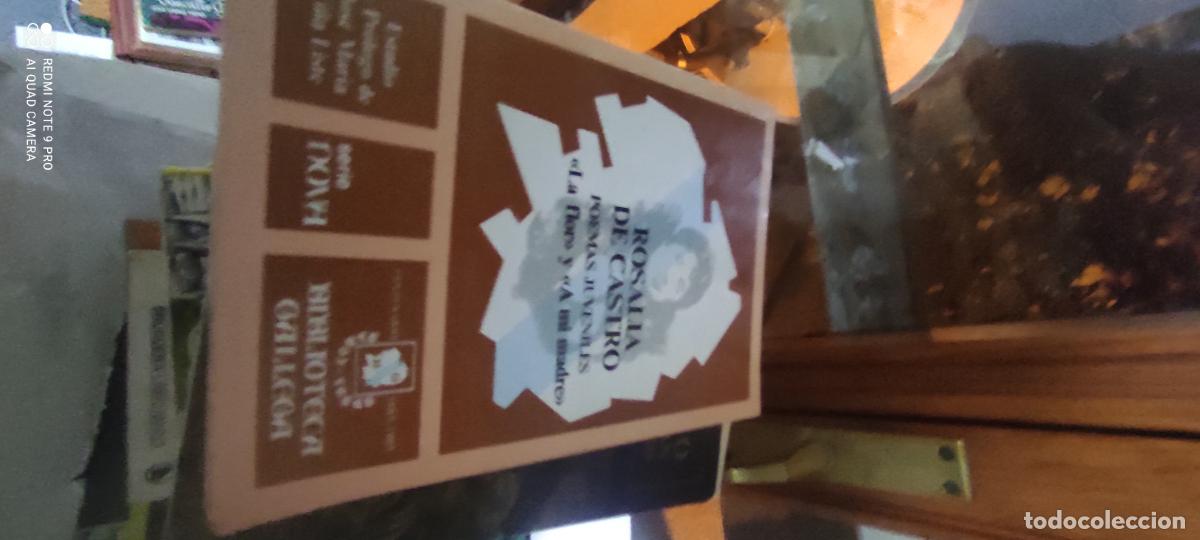 Libros de segunda mano: Rosal&iacute;a de Castro. Poemas Juveniles. Biblioteca Gallega