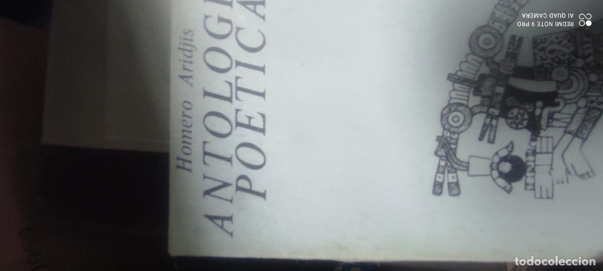 Libros de segunda mano: ARIDJIS, Homero. Antolog&iacute;a. Selecci&oacute;n de Cristina Peri Rossi. 1976.