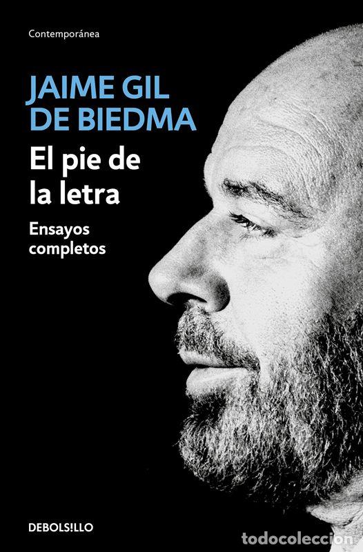 Libros de segunda mano: El pie de la letra. - Gil De Biedma, Jaime.