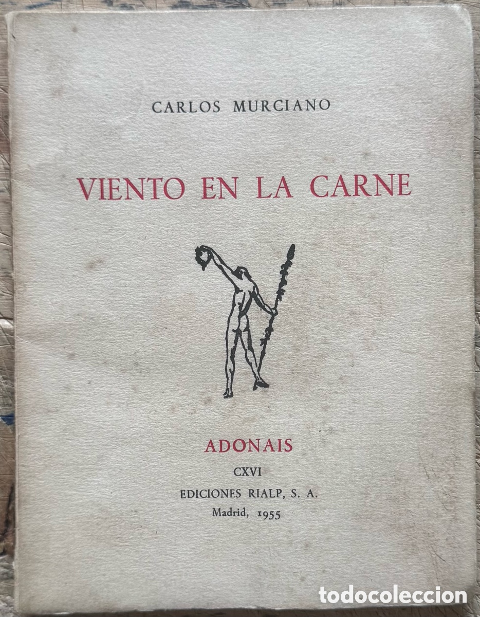 Second hand books: Carlos Murciano. Viento de la carne