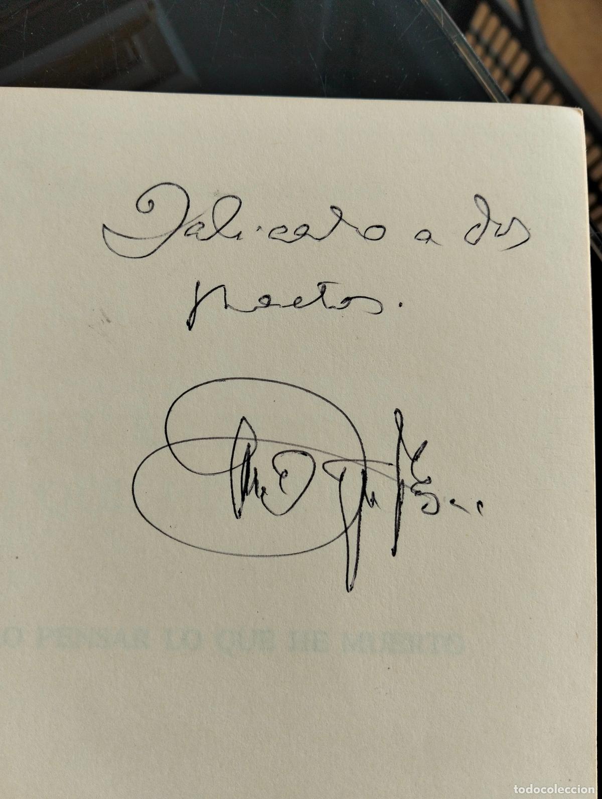 Libros de segunda mano: Dedicado. Literatura, Poesia, Quiero Pensar lo que he Muerto, Remigio Gonzalez, Salamanca, 1987 L55