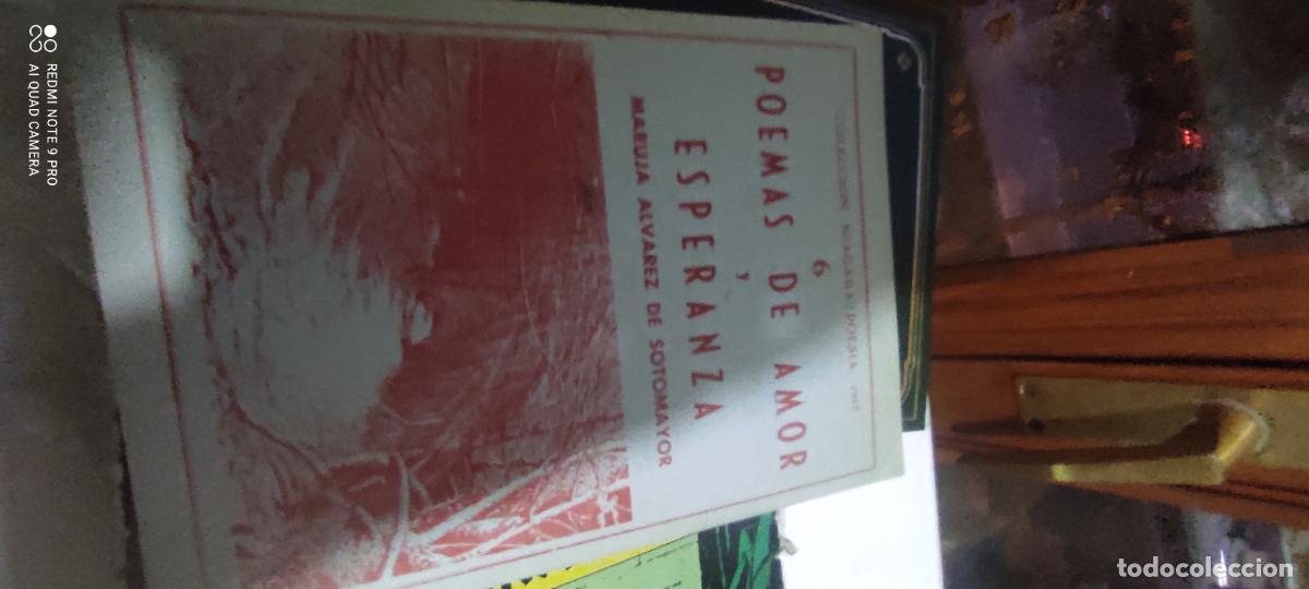 Libros de segunda mano: 6 POEMAS DE AMOR Y ESPERANZA. MARUJA ALVAREZ DE SOTOMAYOR.