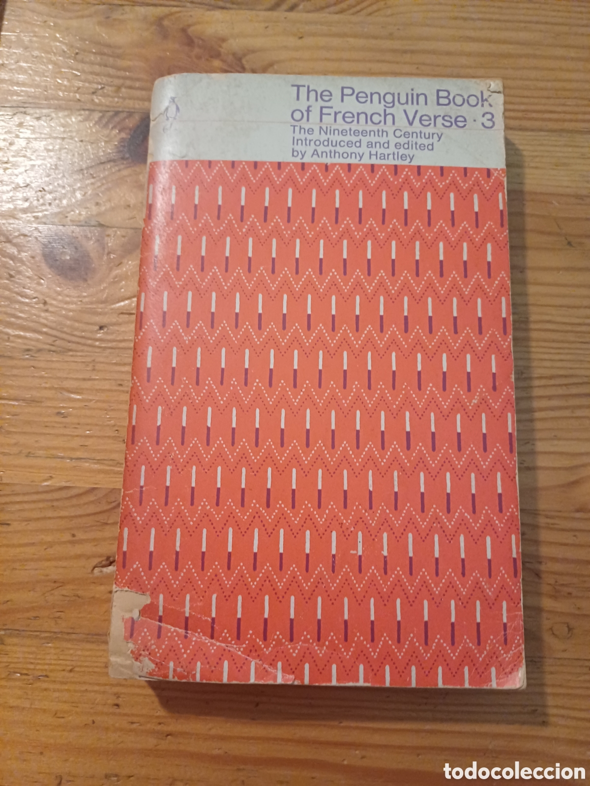 Libros de segunda mano: The Penguin Book of French Verse 3 The Nineteenth Century Anthony Hartley Poesia francesa