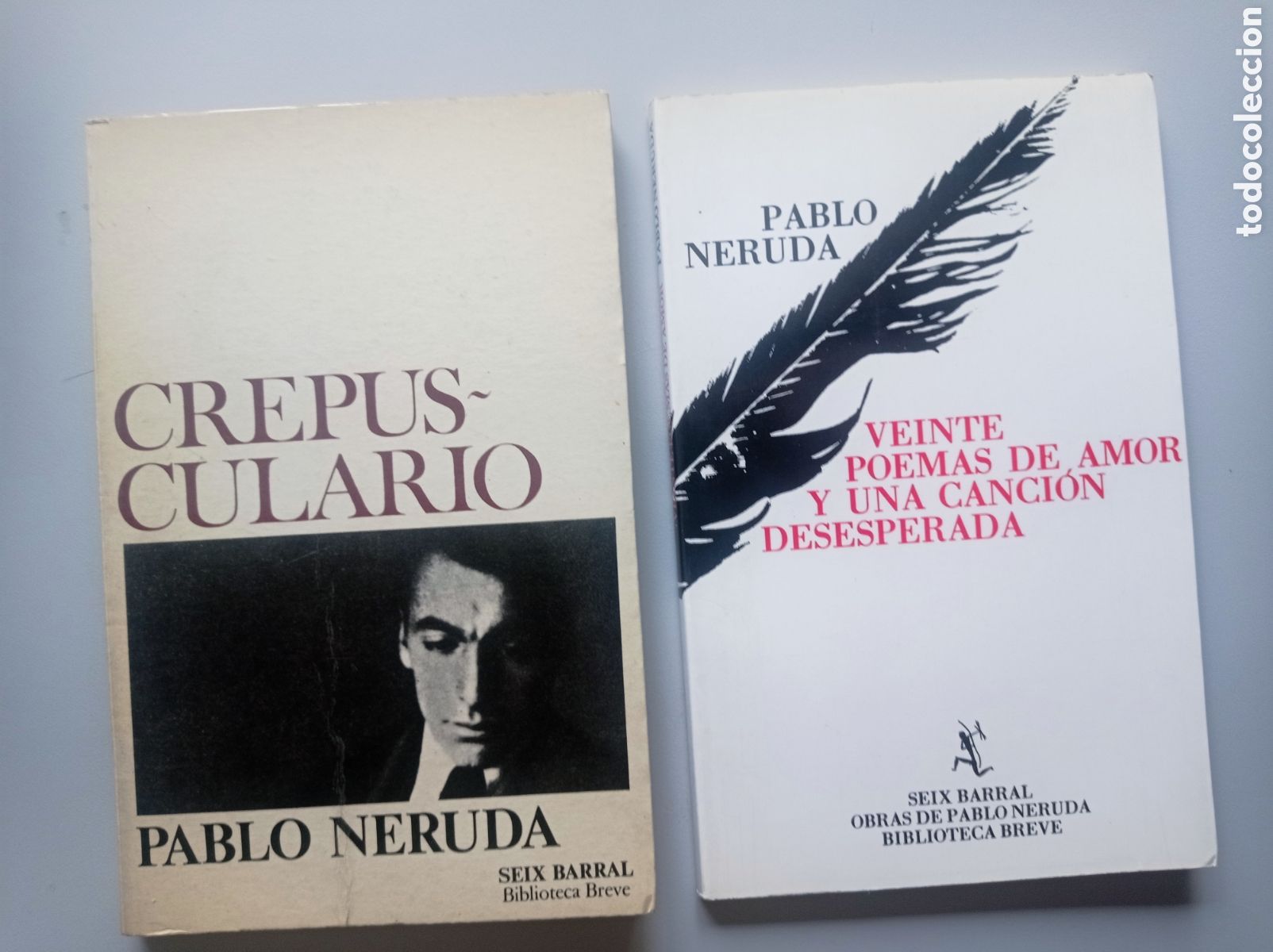 Libros de segunda mano: DOS OBRAS DE PABLO NERUDA. CREPUSCULARIO. VEINTE POEMAS DE AMOR.