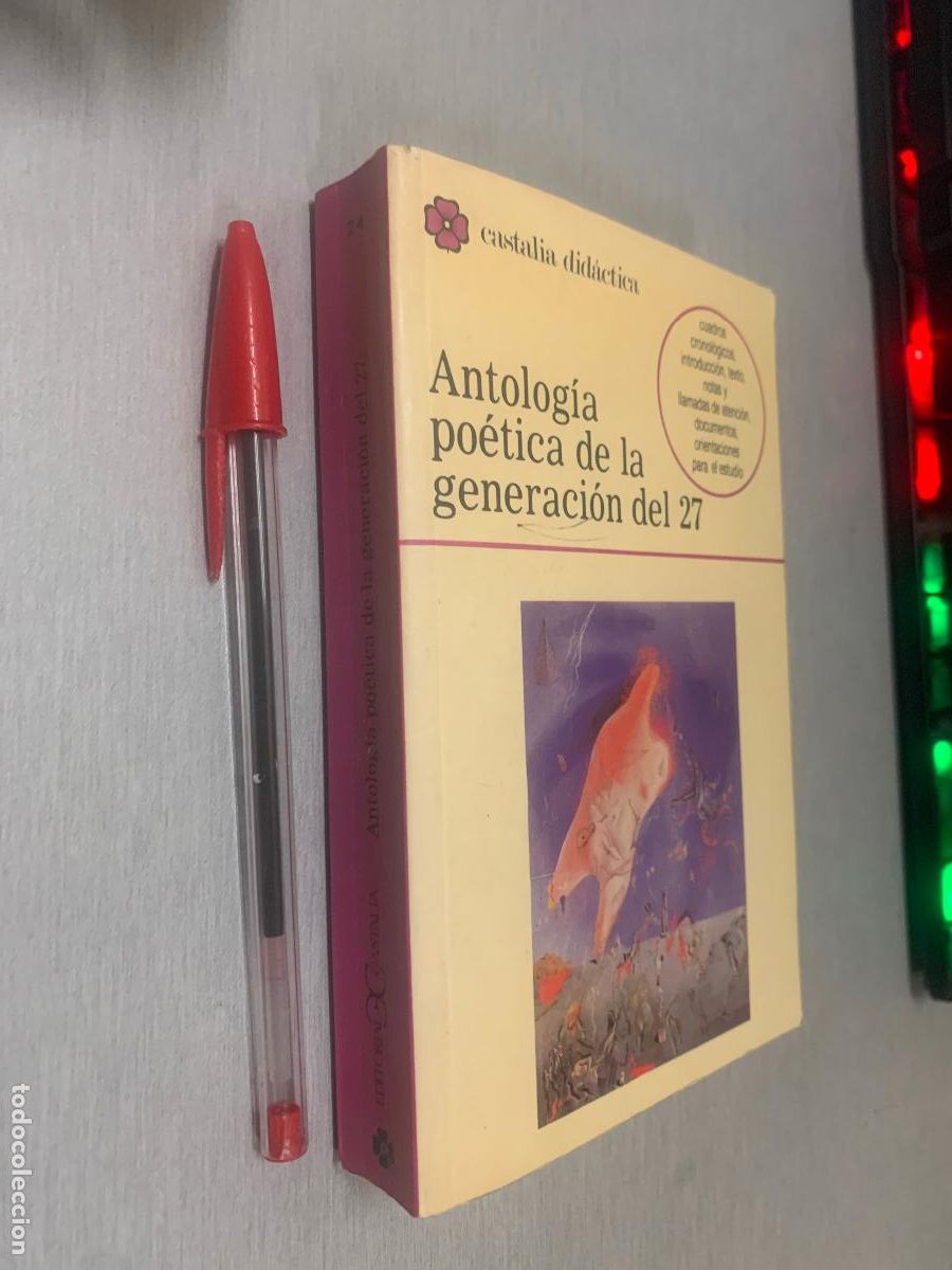 Libros de segunda mano: ANTOLOG&Iacute;A PO&Eacute;TICA DE LA GENERACI&Oacute;N DEL 27 / CASTALIA DID&Aacute;CTICA 1990