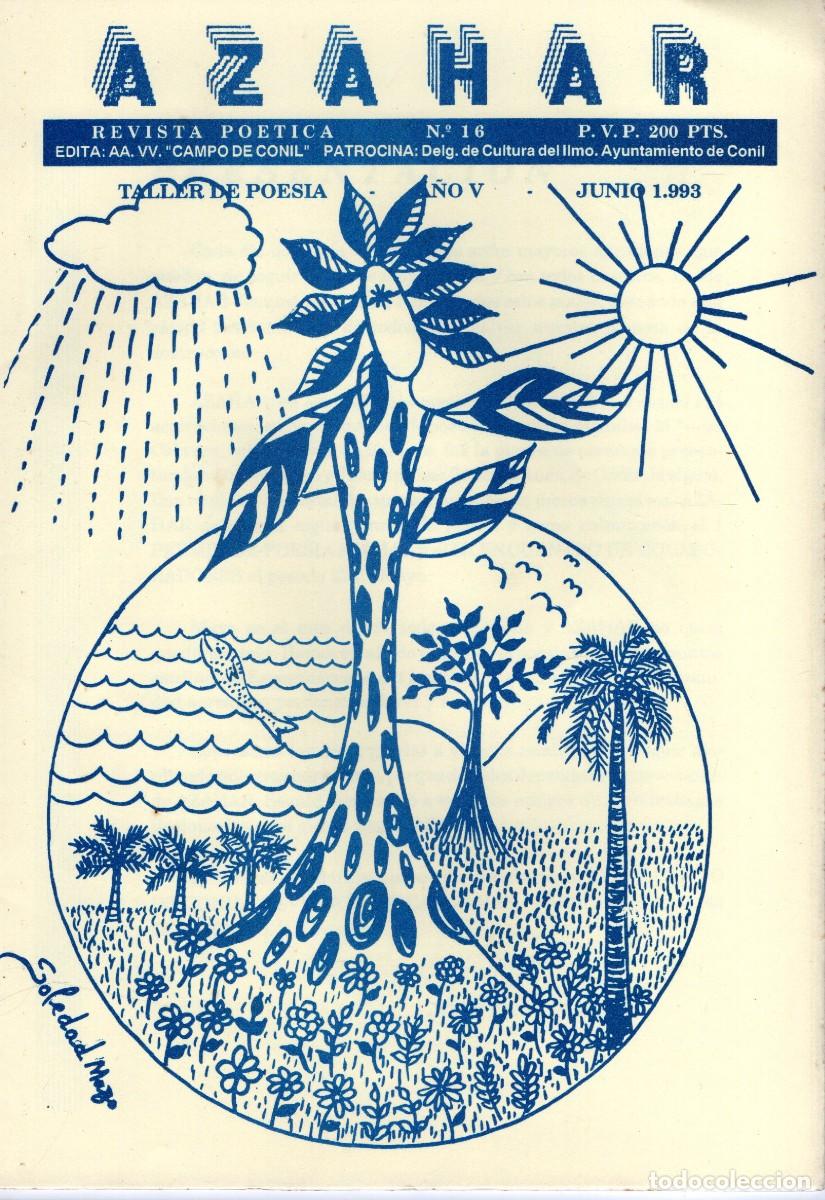 Libros de segunda mano: AZAHAR REVISTA POETICA N&ordm; 16 VV.AA. PO-822