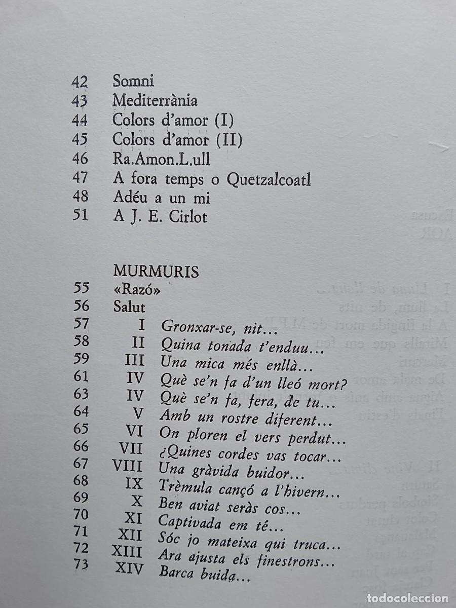 Libros de segunda mano: Teresa darenys, Aor Murmuris - Foto 6