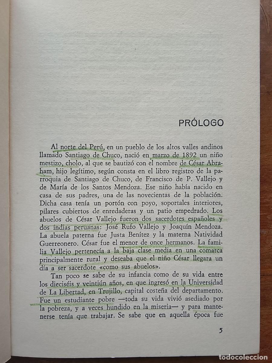 Libros de segunda mano: Poemas humanos, C&eacute;sar Vallejo de - Foto 5