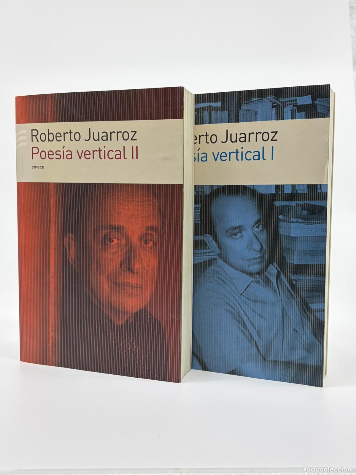 Libros de segunda mano: Roberto Juarroz - Poesia Vertical (Obra Completa) 2 Tomos