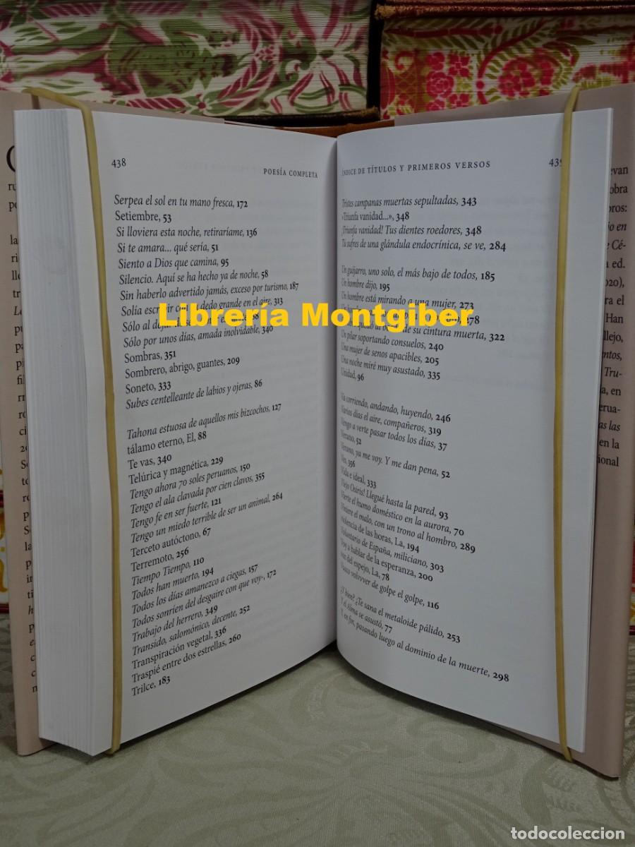 Libros de segunda mano: POES&Iacute;A COMPLETA . Autor : Vallejo, C&eacute;sar - Foto 8