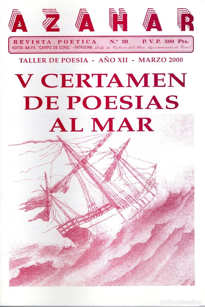 Libros de segunda mano: AZAHAR REVISTA POETICA N&ordm; 39. PO-831