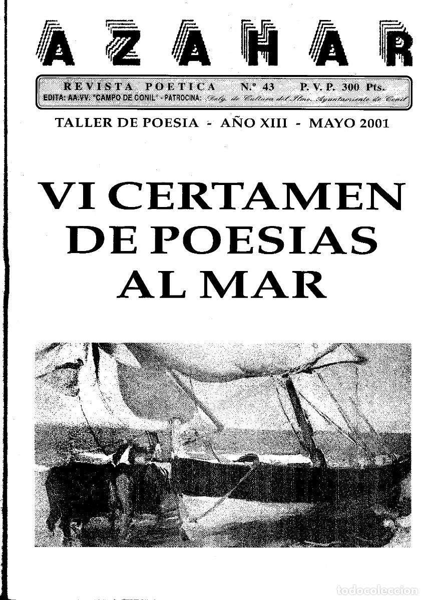 Libros de segunda mano: AZAHAR REVISTA POETICA N&ordm; 43. PO-835