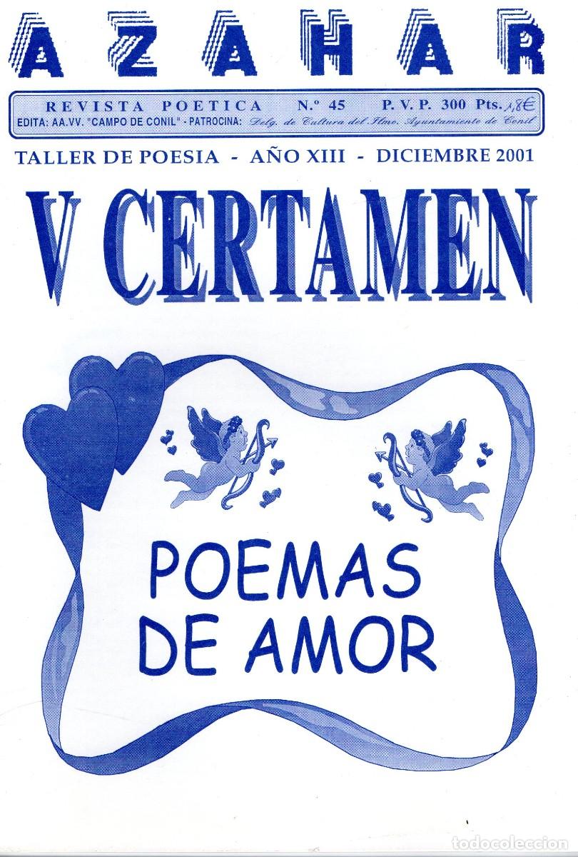 Libros de segunda mano: AZAHAR REVISTA POETICA N&ordm; 45.PO-837
