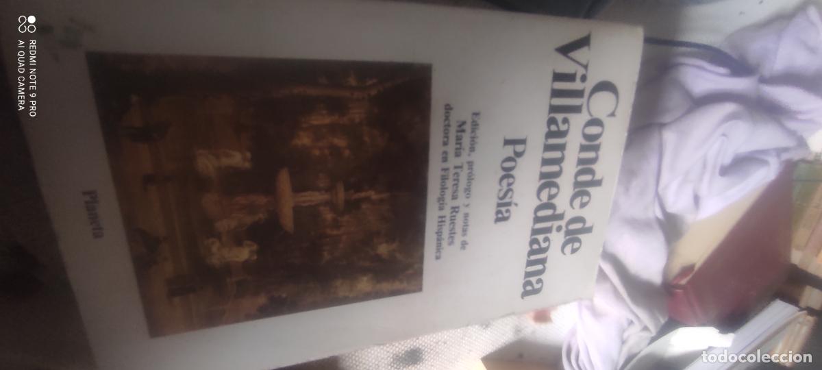 Libros de segunda mano: Poes&iacute;a. Edici&oacute;n, pr&oacute;logo y notas de Mar&iacute;a Teresa Ruestes VILLAMEDIANA, Conde de