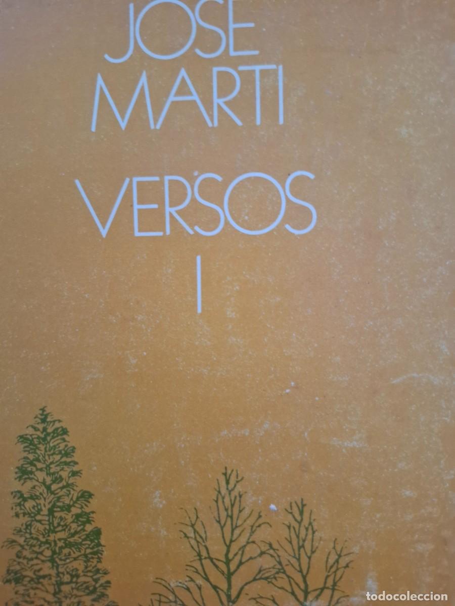 Libros de segunda mano: versos 1 Jos&eacute; Mart&iacute; -poes&iacute;a-