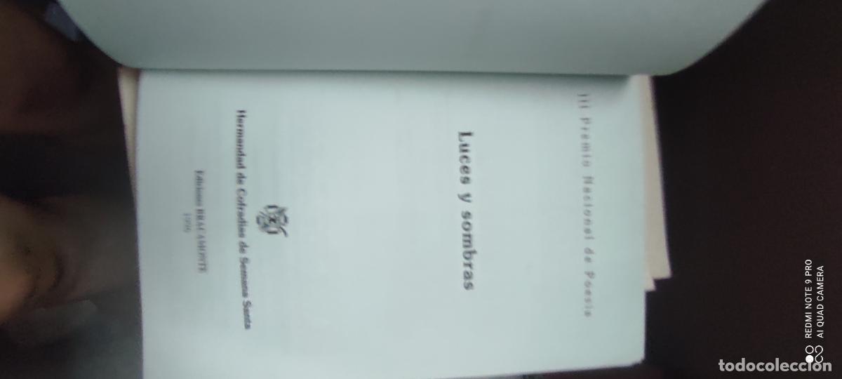 Libros de segunda mano: Luces y sombras. III Certamen nacional de Poes&iacute;a