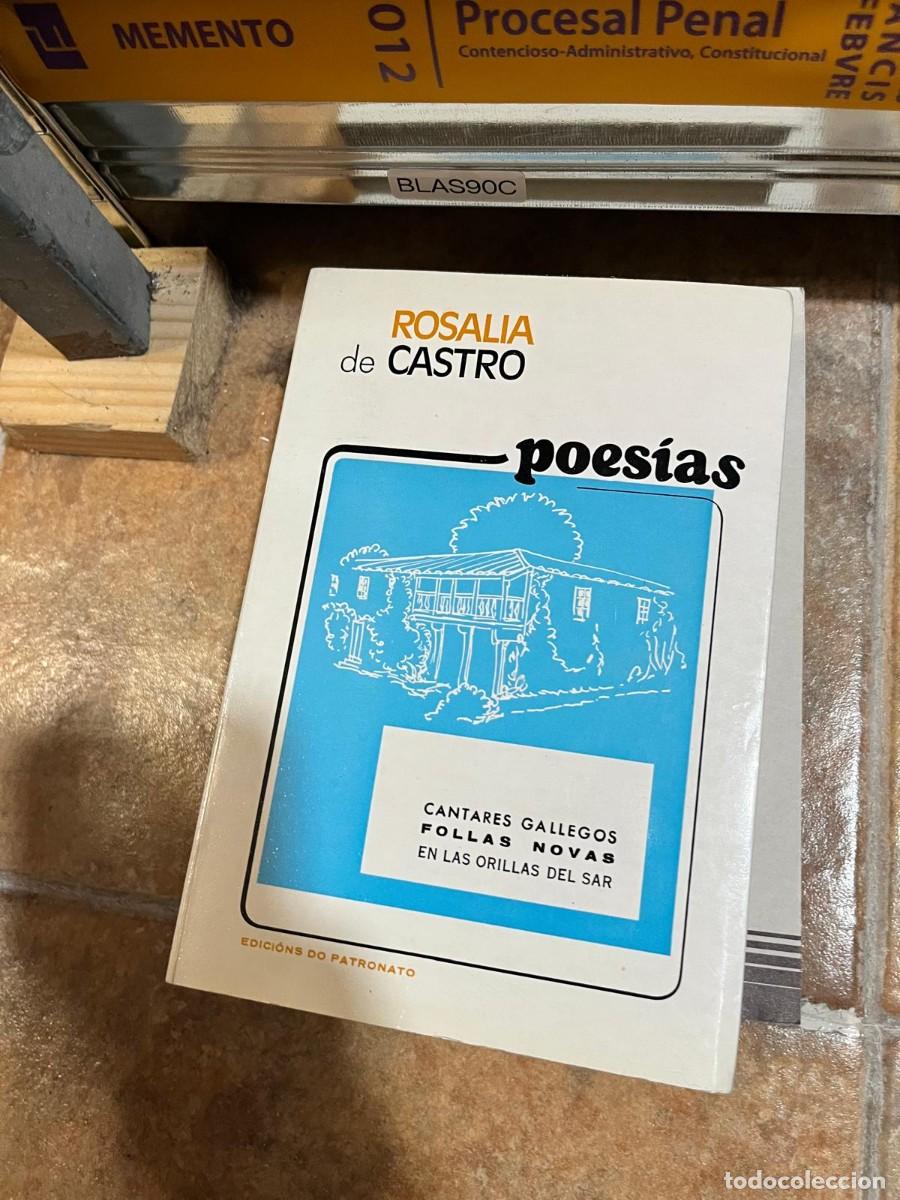 Libros de segunda mano: BLAS90C | Poes&iacute;as (Cantares gallegos, Follas novas, En las orillas del Sar) &mdash; Rosal&iacute;a de Castro &mdash; Ed